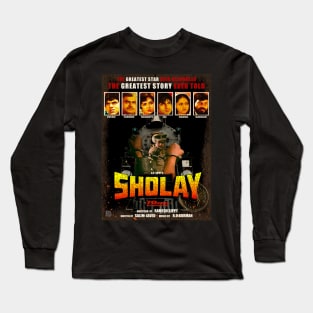 Sholay-Train-Thakur Baldev Singh Long Sleeve T-Shirt